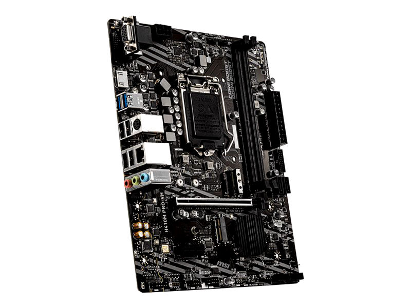 MSI H410M PRO VH MATX Motherboard 10th Gen Intel Core LGA 1200 Socket