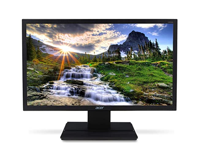 Acer (UR.14701.017) Monitor, 21.5"Inch, TFT, HD LED, with HDMI, VGA Ports and Stereo Speakers