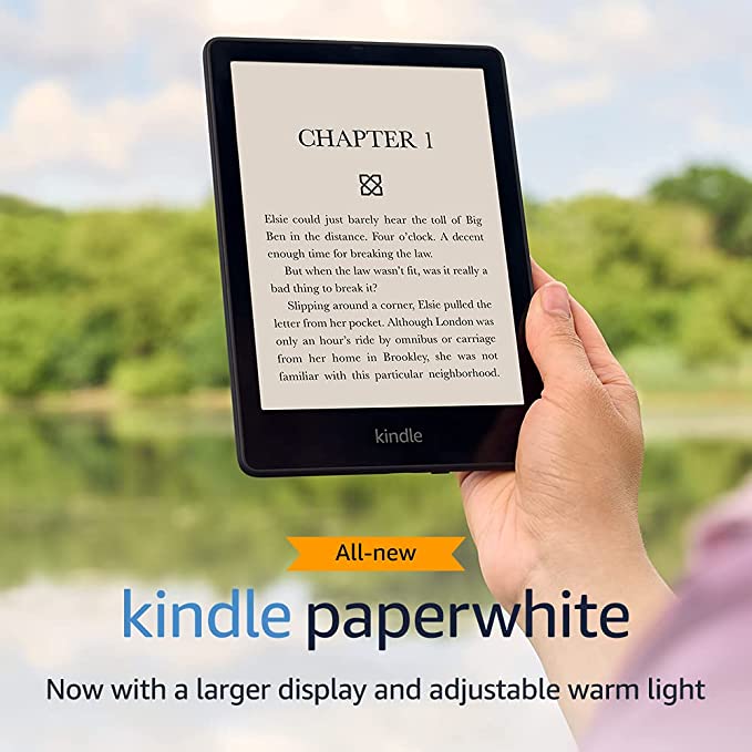 All-new Kindle Paperwhite (B08N3RQZ51) 8 GB Storage, 6.8" Inch Display and adjustable warm light - Black