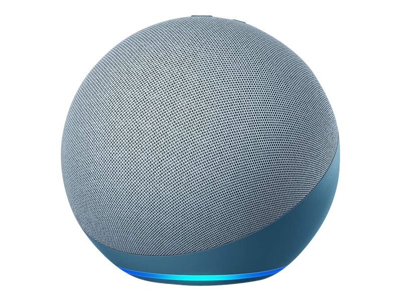 Amazon Echo 4th Gen Alexa Built-In Smart Wi-Fi Speaker, Premium Dolby Sound, Blue, B085HK322L
