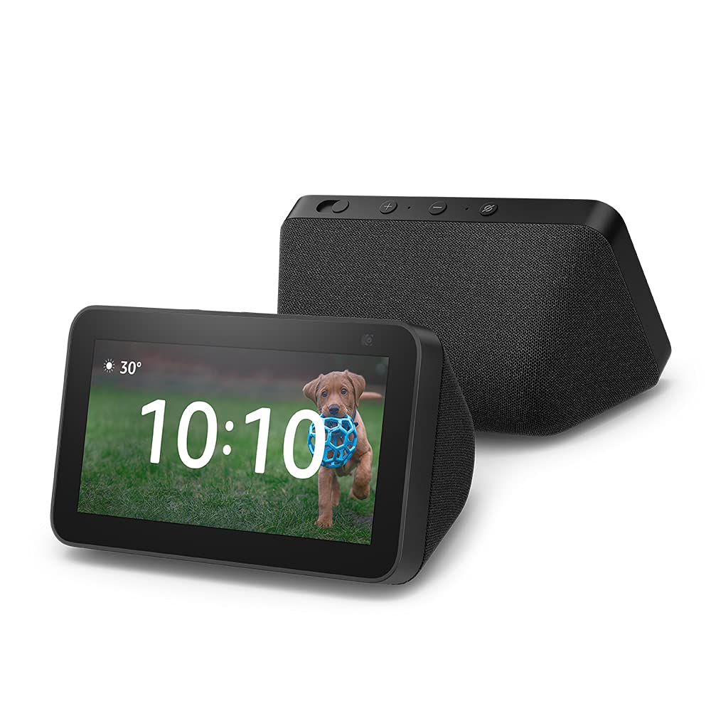 Amazon All new Echo Show 8 (2nd Gen, 2021 release)- Smart speaker with 8" HD screen, stereo sound & hands-free entertainment with Alexa (Black)