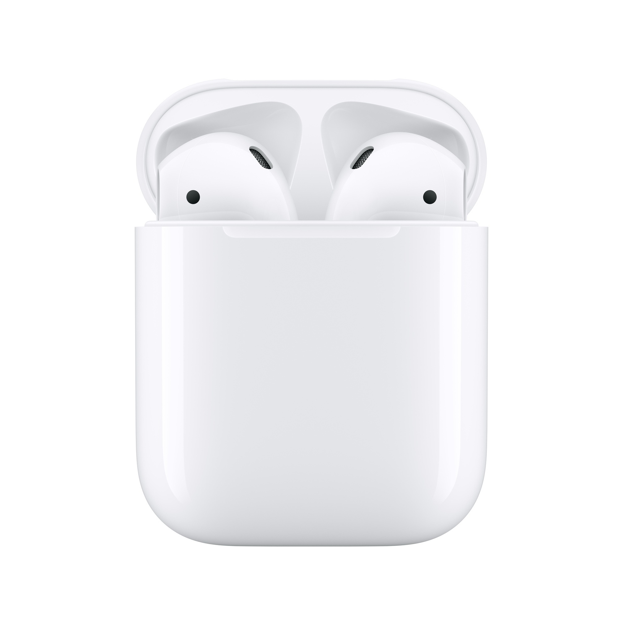 Apple MV7N2HN/A AirPods with Charging Case, 2nd generation, true wireless earphones with mic, ear-bud, Bluetooth, White