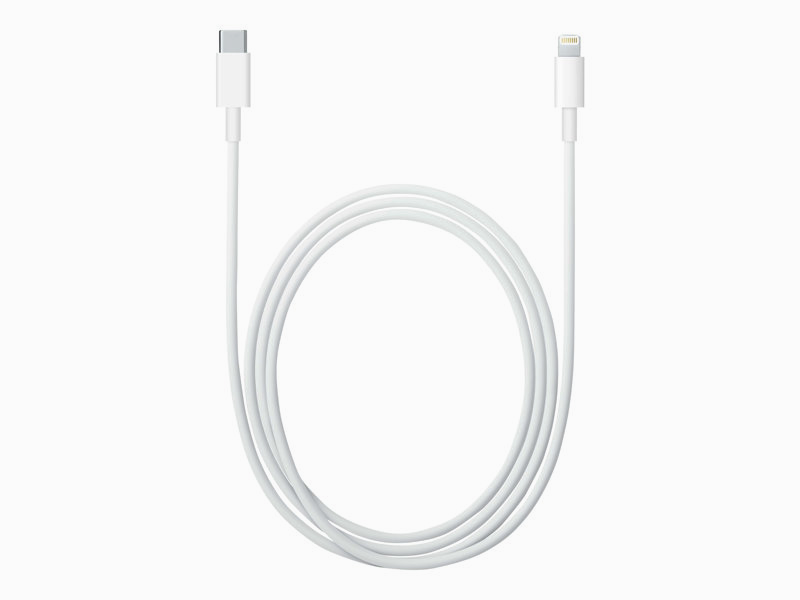 Apple MX0K2ZM/A USB-C to Lightning Cable, USB 3.1 - 1 m