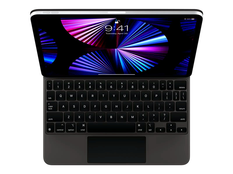 Apple Magic Keyboard - keyboard and folio case - with trackpad - QWERTY - US - black