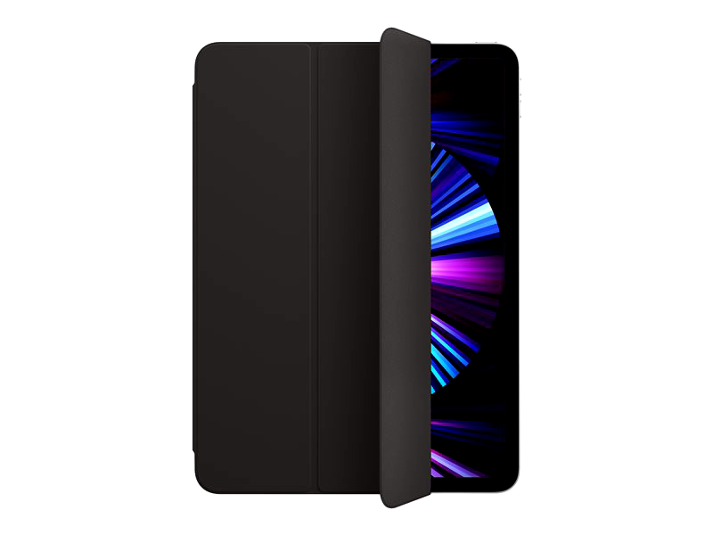 Apple MJM93ZM/A Smart - flip cover for tablet, Black