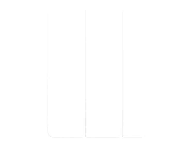 Apple MJMH3ZM/A Smart - flip cover for tablet, White