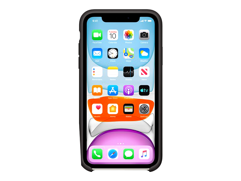 Apple MWVU2ZM/A, iPhone 11 Silicone Case, Black
