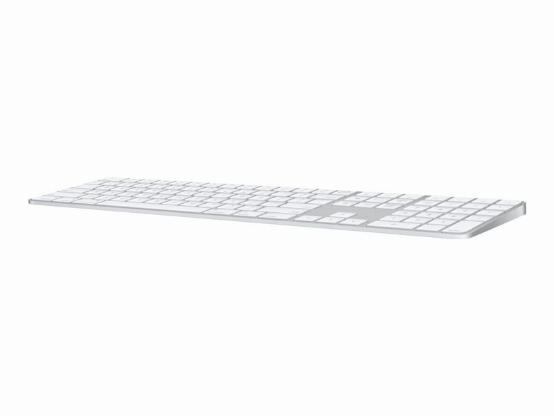 Apple MK2C3HN/A Magic Keyboard with Touch ID and Numeric Keypad - keyboard - QWERTY - US - white keys