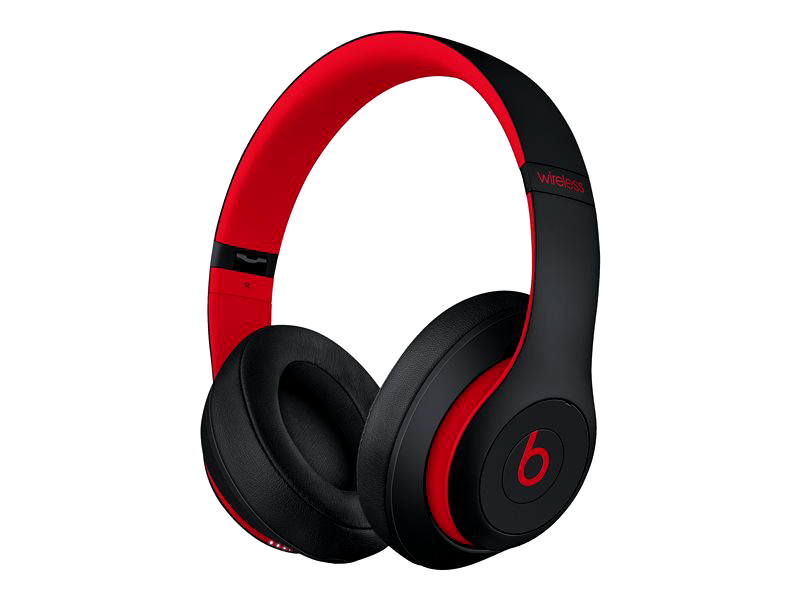 Beats Studio3 MX422ZM/A Wireless Over-Ear Headphones -  Defiant Black-Red