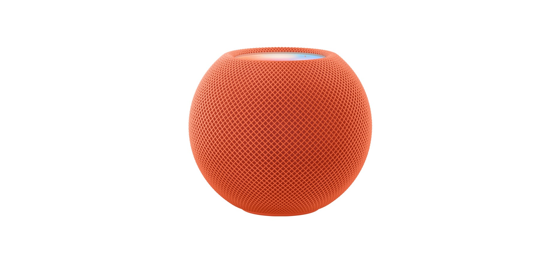 Apple MJ2D3HN/A HomePod Mini with Siri Assistant Smart Speaker, Orange