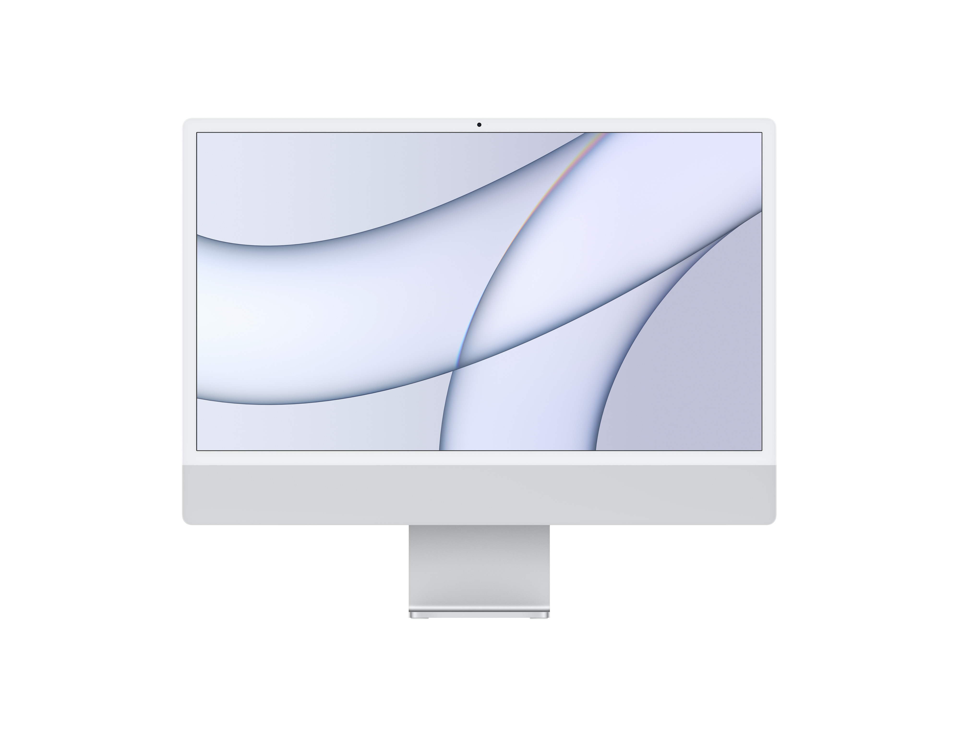 Apple MGPC3HN/A 24-inch iMac with Retina 4.5K display, M1chip with 8-Core CPU and 8-Core GPU, 8 GB RAM, 256 GB, Silver