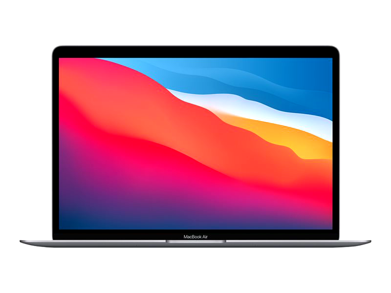 Apple MGN93HN/A Macbook Air, 8GB RAM, 256GB SSD, 13.3-inch Display, 8-core CPU, 7-core GPU, mac OS - Silver
