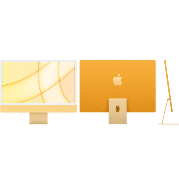 Apple iMac (Z12S000YS) Yellow Desktop, 16GBRAM, 256GB Storage, M1 CHIP ...