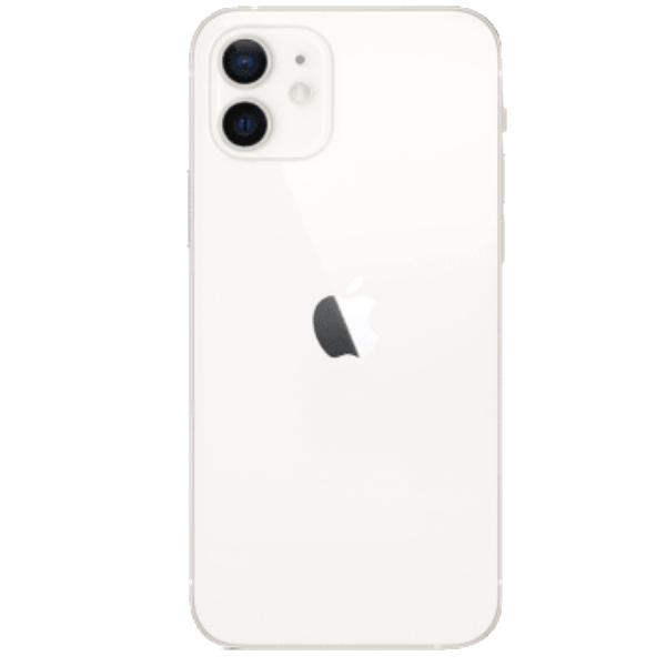 Apple MGJ63HN/A iPhone 12 with 4 GB RAM, 64 GB storage, 5G Technology, Dual Sim, A14 Bionic Chip with Next Generation Neural Engine - White