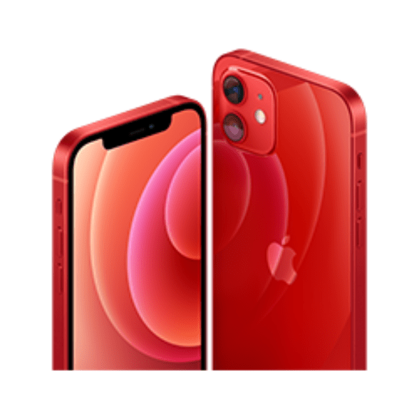 Apple iPhone 12 (MGJ73HN/A) Red, 4GB RAM, 64GB, A14 Bionic Chip, 6.1 Inches, 5g, Nano and eSIM
