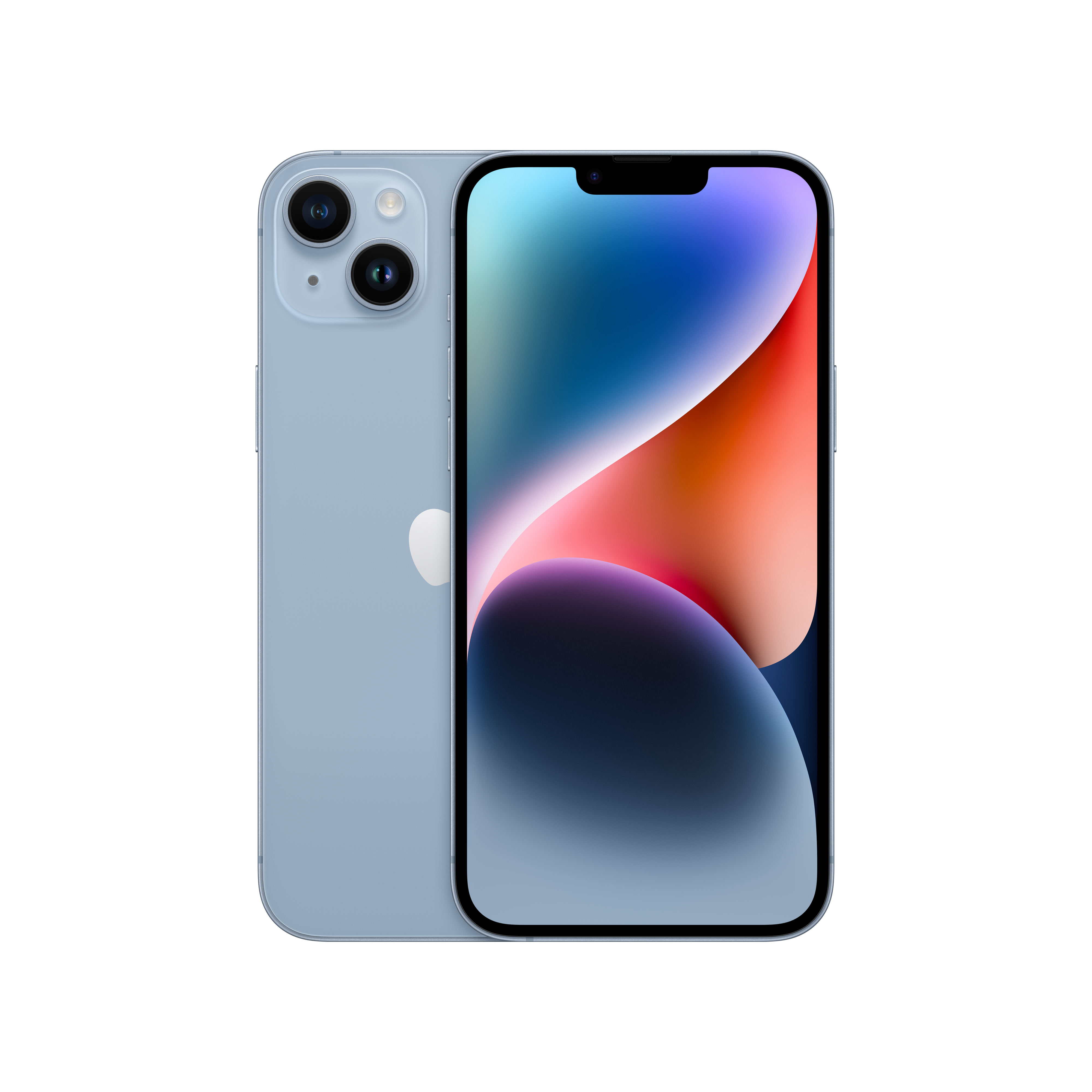 Apple iPhone 14 plus (MQ5G3HN/A) Blue with 512GB , iOS 16, A15 Bionic chip, 6core CPU with 2 performance, 6.7 inch OLED display