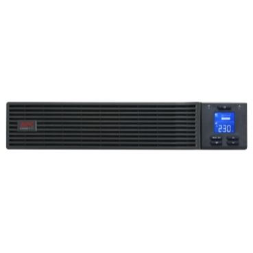 APC Easy UPS SRVPM2KRIL-IN On-Line, 2000VA/1600W, Rackmount 2U, 230V, 4x IEC C13 outlets, Intelligent Card Slot, LCD, Extended runtime, No Battery, W/O rail kit