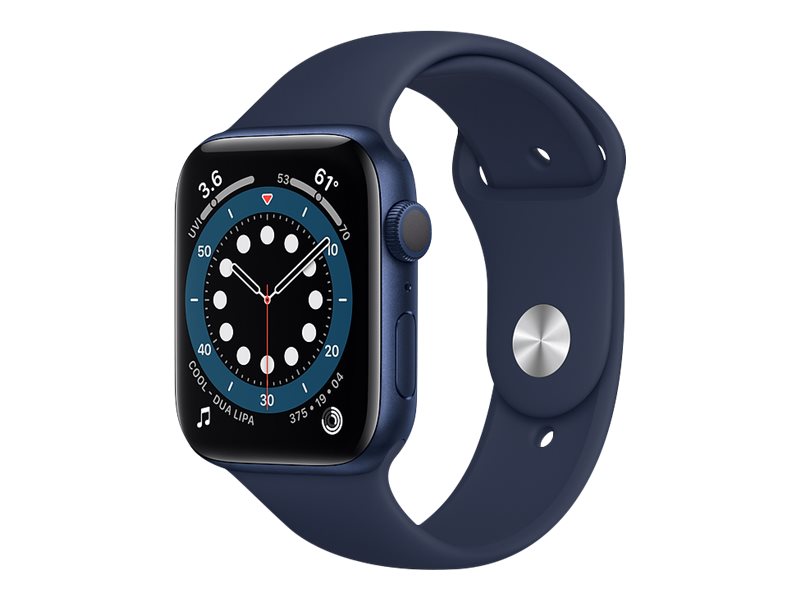 Apple Watch Series 6 GPS M00J3HN A blue aluminium 32 GB smart watch with sport band