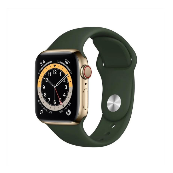 Apple Series 6 hotsell Gold Smart Watch