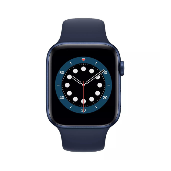 APPLE Watch Series 6 (M09A3HN/A) GPS+Cellular, Blue Aluminum Navy, 44mm, Dial Smart Watch