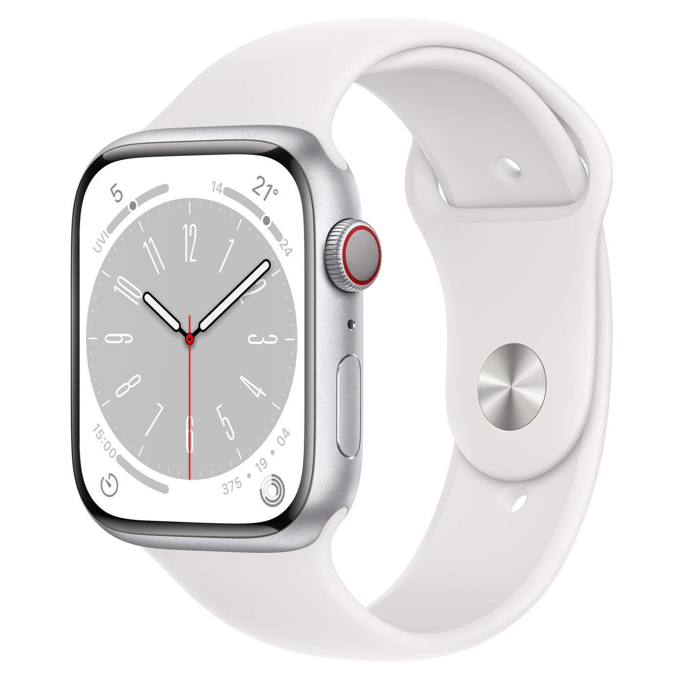 Apple watch 38mm sil al store white sport