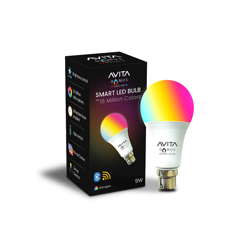 AVITA DOMUS 9W LED SMART Bulb 5CH RGB