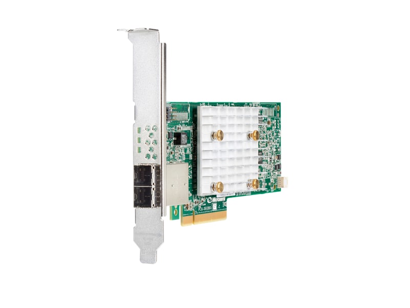 HPE 804405-B21 Smart Array P408e-p SR Gen10 (8 External Lanes/4GB Cache) 12G SAS PCIe Plug-in Controller