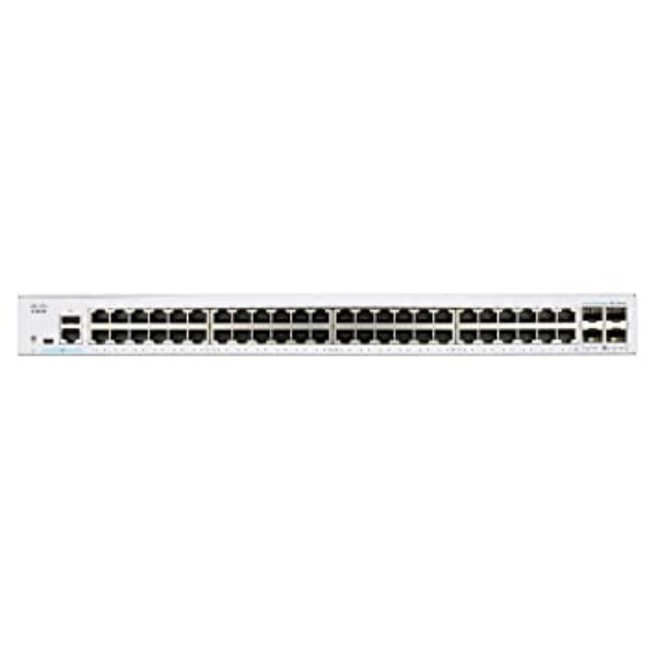 Cisco CB350-48T-4G-IN Managed Switch - 52 ports - Managed - Rack-mountable