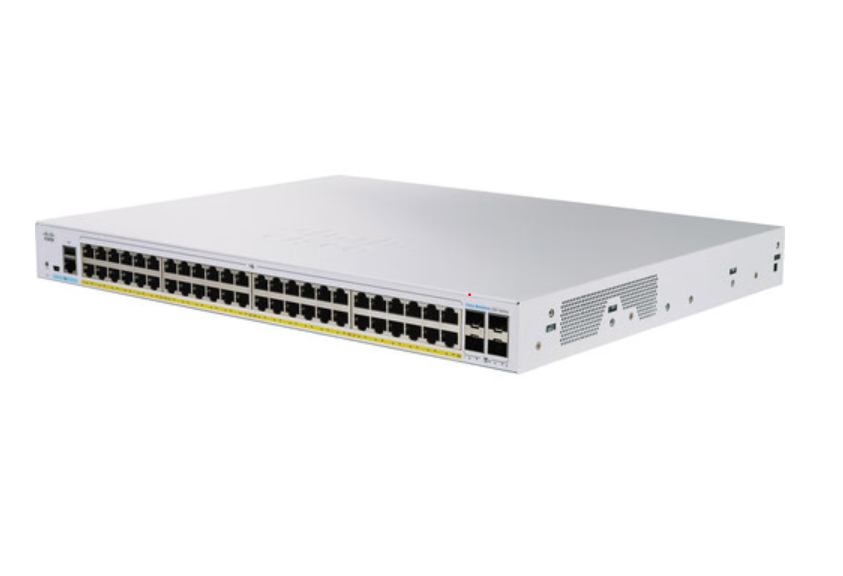 CISCO CBS350-48FP-4X-IN CBS Layer 2 switching, VLAN support, Spanning Tree Protocol (STP), advanced threat protection, IPv6 first-hop security, quality of service (QoS), sFlow, dynamic routing