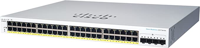 Cisco CBS220-48T-4G-IN 48-Port Gigabit Managed Network Switch with SFP