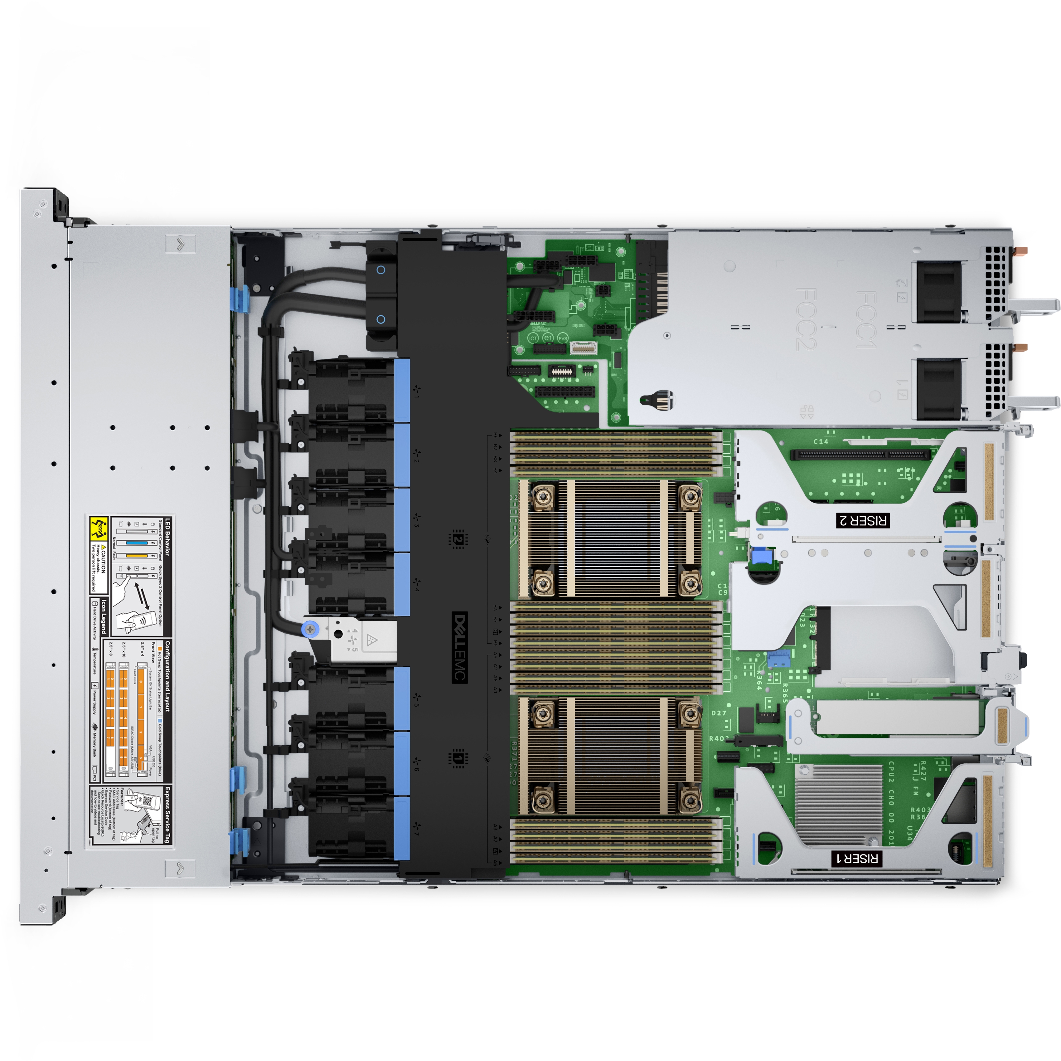 Dell 1U Rack Model - PowerEdge R450