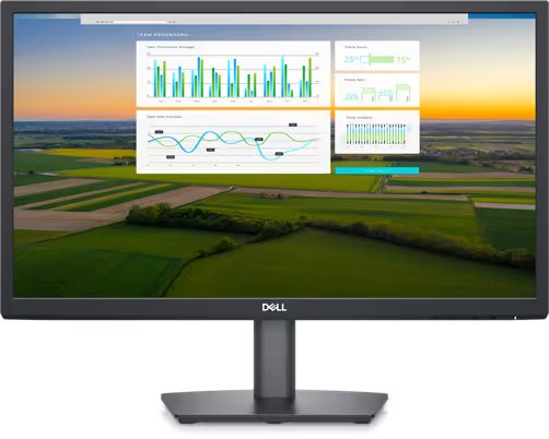 Dell E2222H 21.5 inch Monitor, Intel, 12 VDC, Full HD, Black