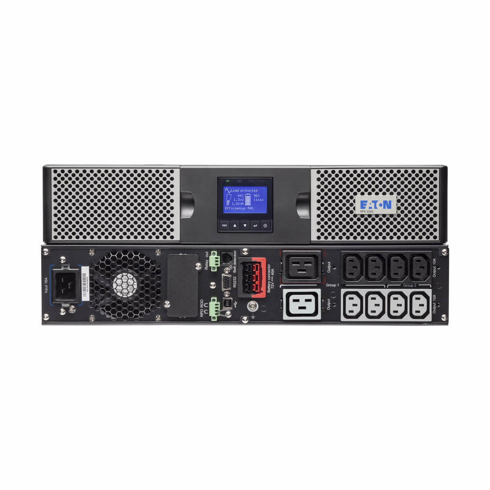 Eaton 9103-73784PH1 On-line double conversion with Power Factor Correction (PFC) system