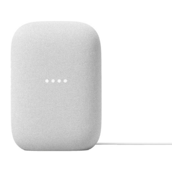 Google Nest Audio GA01420-IN Smart Speaker, Chalk