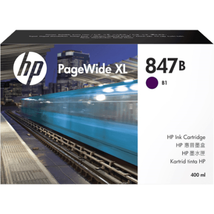 HP 847B 400-ml B1 PageWide XL Ink Cartridge (F9J73A)