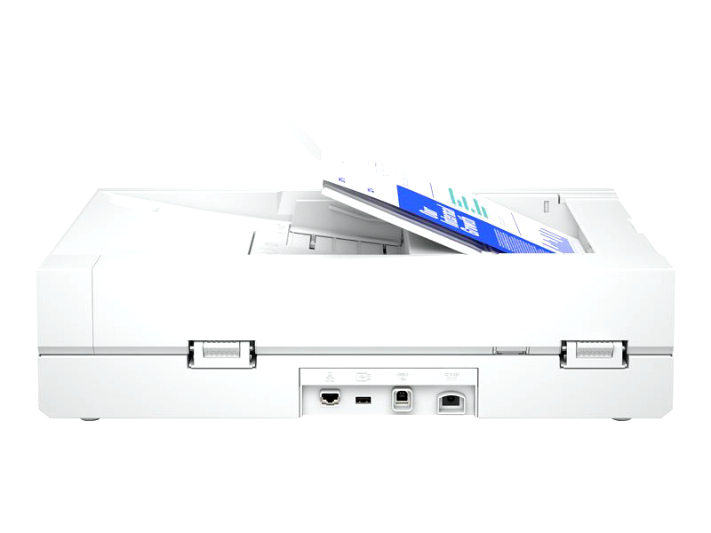 HP Scanjet Pro N4600 fnw1 - document scanner - desktop - USB 3.0, Gigabit LAN, Wi-Fi(n)