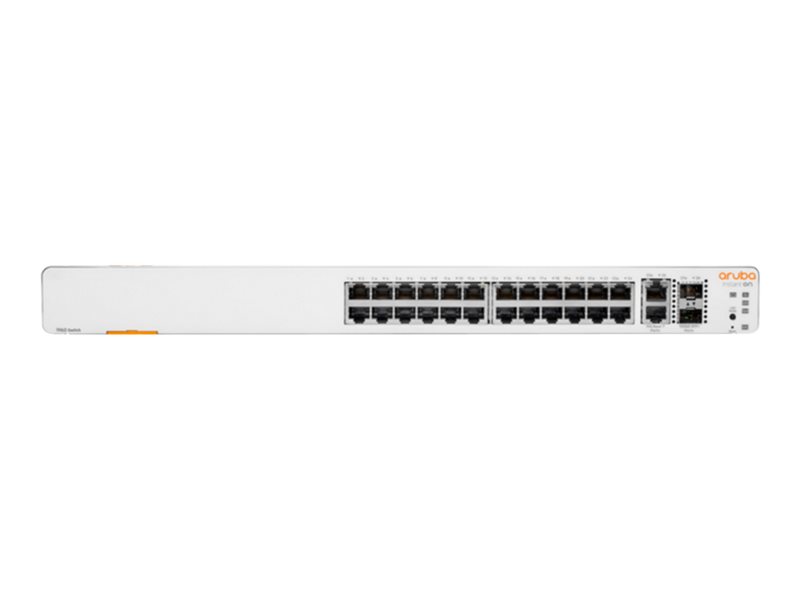 HPE Aruba JL806A Instant On 1960 24G 2XGT 2SFP+ Switch - switch - 24 ports - Managed - rack-mountable
