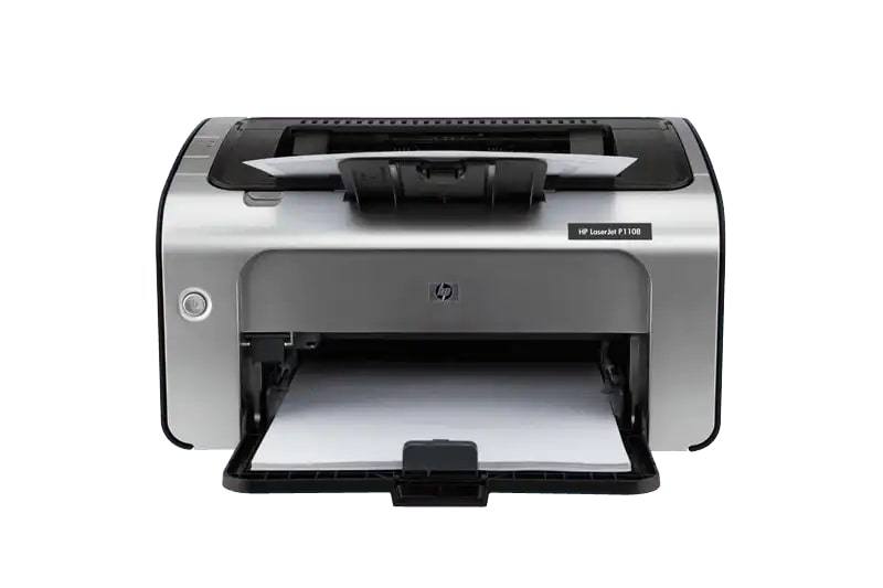 HP LaserJet Pro (CE655A) P1108 Printer, Print speed up to 18 ppm - Black