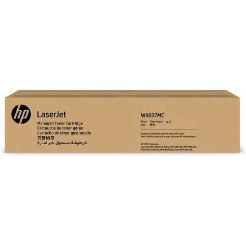 HP W9037MC Laserjet Toner Cartridge, Black