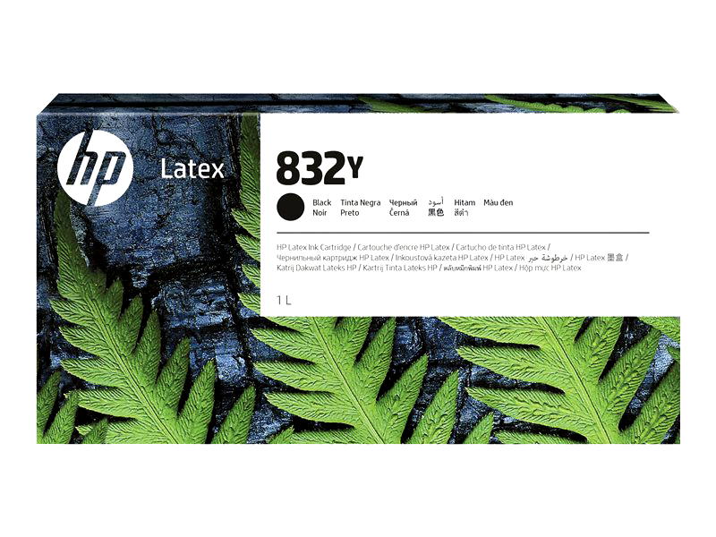 HP 832Y - black - original - Latex - ink cartridge