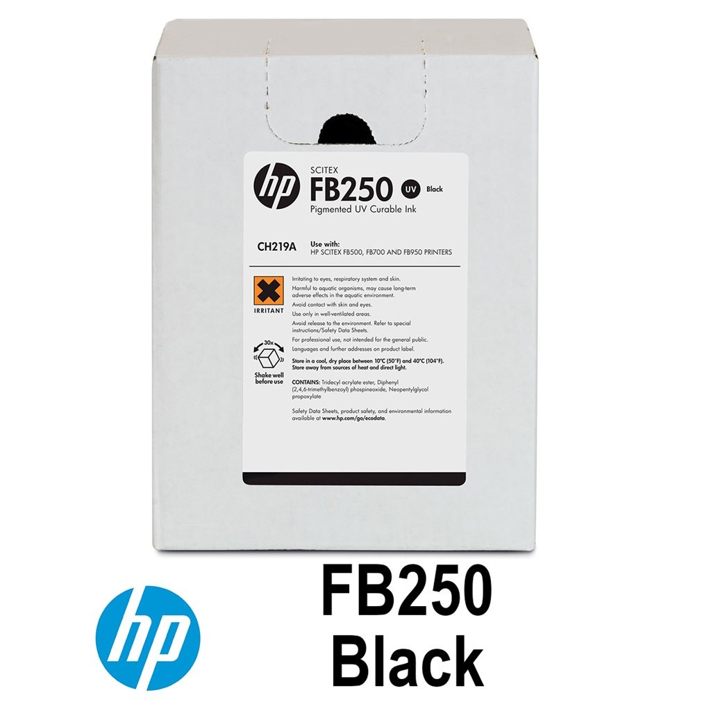 HP CH219A FB250 3L Black Scitex Ink Cartridge