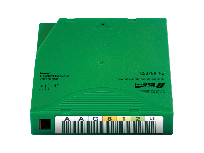 HPE Q2078A LTO-8 Ultrium 30TB RW Data Cartridge
