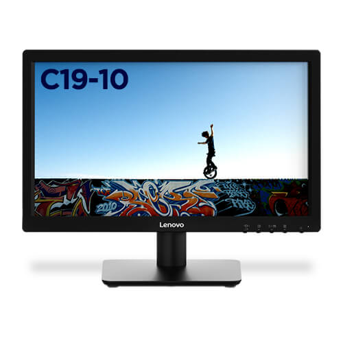 Lenovo C19-10 - LED monitor - 18.5"
