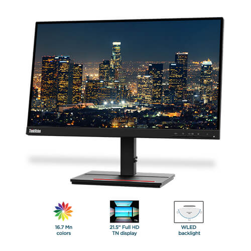 Lenovo ThinkVision S22e-20 - LED monitor - Full HD (1080p) - 22"