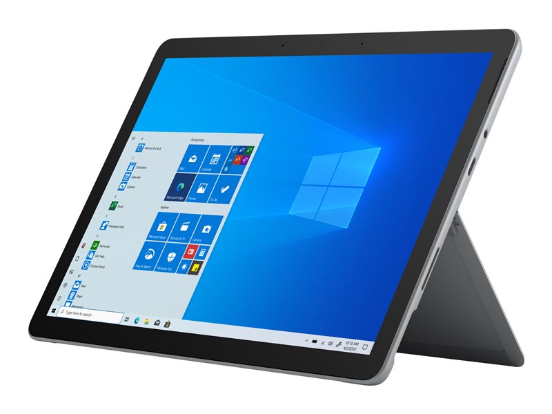 Microsoft I4G-00032 Surface Go 3 Platinum Notebook, Intel Core i3 10100Y, 4 GB RAM, 64 GB eMMC, 10.5"Inch Display, Intel UHD Graphics 615, Windows 10 Pro