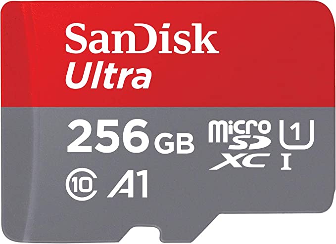 SanDisk Ultra microSD XC UHS-I Memory Card 256 GB 140MBPS ( SDSQUAC-256G-GN6MN)